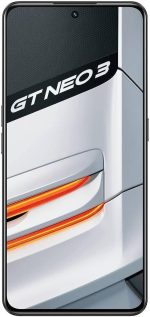 جوال جي تي نيو 3 80 واط ثنائي شرائح الاتصال من ريلمي ذاكرة روم 256GB و8GB RAM اس ام فقط بدون سي دي ايه هاتف ذكي 5G غير مقفل المصنع اسود اصدار عالمي