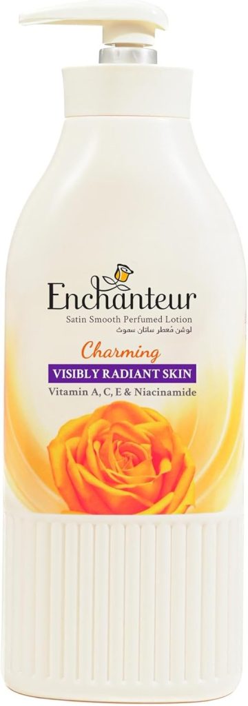 لوشن معطر للجسم برائحة ساحرة بصبار الالوفيرا وزبدة الزيتون لبشرة ناعمة وحريرية من انشانتور مناسب لجميع انواع البشرة 500 مل اكسشانتور