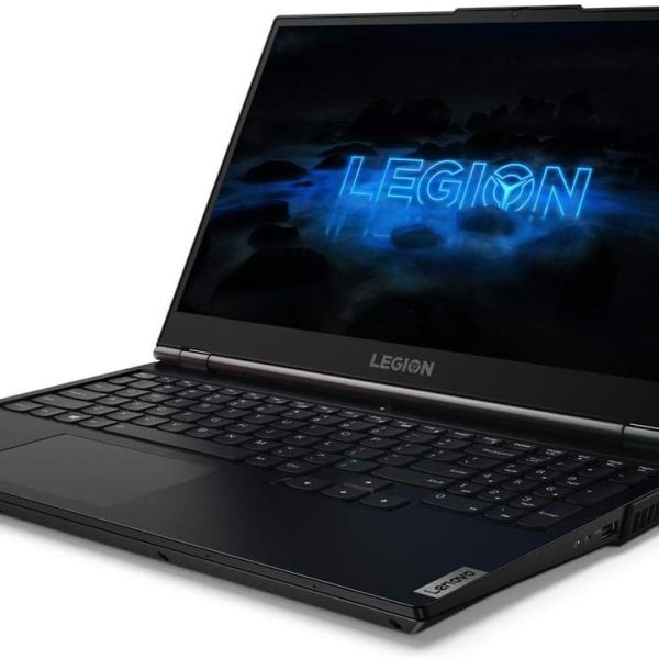 لينوفو لابتوب العاب ليجن 5 بشاشة FHD مقاس 15.6 انش ومعالج انتل كور i7-10750H بتردد 2.6GHz وذاكرة RAM 16GB وSSD 256GB وانفيديا جيفورس GTX 1660 Ti 6GB وويندوز 10 هوم، اسود فانتوم