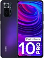 Xiaomi Redmi Note 10 Pro (Nebula Purple, 8GB RAM, 128GB Storage) -120hz Super Amoled Display | 108MP with 5MP Super Tele-Macro - Global Version