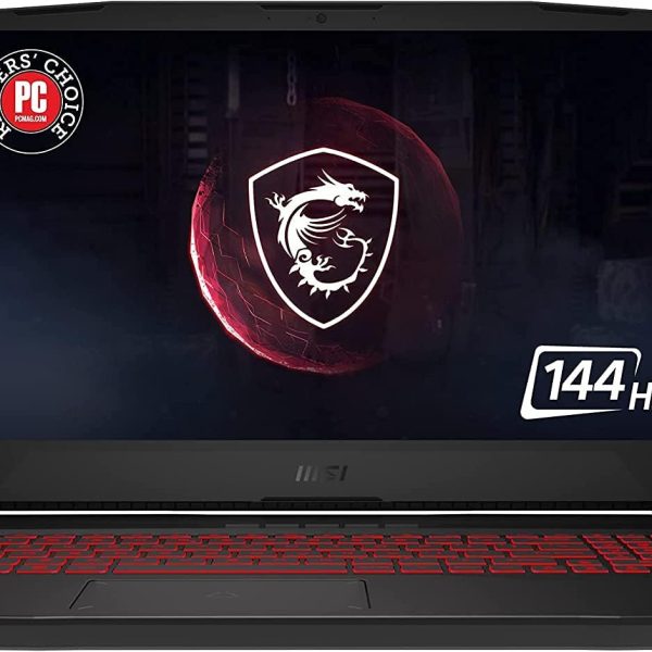 MSI لابتوب العاب 15.6 انش، شاشة 1920×1080 بكسل 144Hz، انفيديا جيفورس RTX 3070 8GB GDDR6، الجيل 12 انتل i7-12700H 14 نواة، 32GB DDR4+1TB SSD، واي فاي 6، HDMI 2.0، كيبورد رقمية، ويندوز 11 هوم
