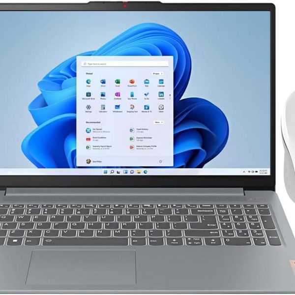لابتوب لينوفو ايديا باد سليم 3 انتل كور i7 1355U 16 جيجابايت RAM 1 تيرا بايت SSD، شاشة 15.6 بوصة، ويندوز 11 هوم + ماوس كيبورد DXT