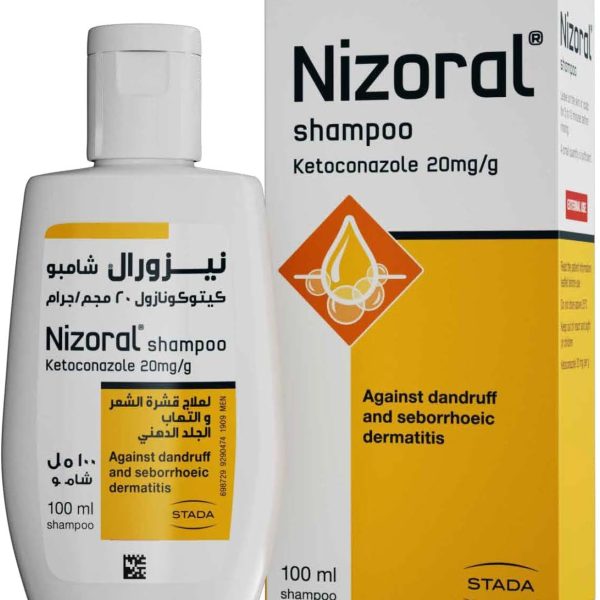شامبو مضاد للقشرة كيتوكونازول من نيزورال، 100 مل