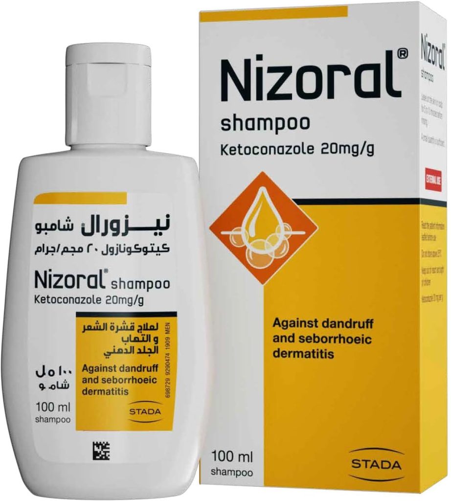 شامبو مضاد للقشرة كيتوكونازول من نيزورال، 100 مل