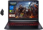 ايسر نوت بوك العاب نيترو 5 15.6 انش FHD 144Hz معالج انتل كور i7-11800H انفيديا جيفورس RTX 3050 Ti 4 منافذ واي فاي كيلر كيبورد باضاءة خلفية HDMI كاميرا ويب ويندوز 11 هوم (16GB RAM | 512GB SSD)