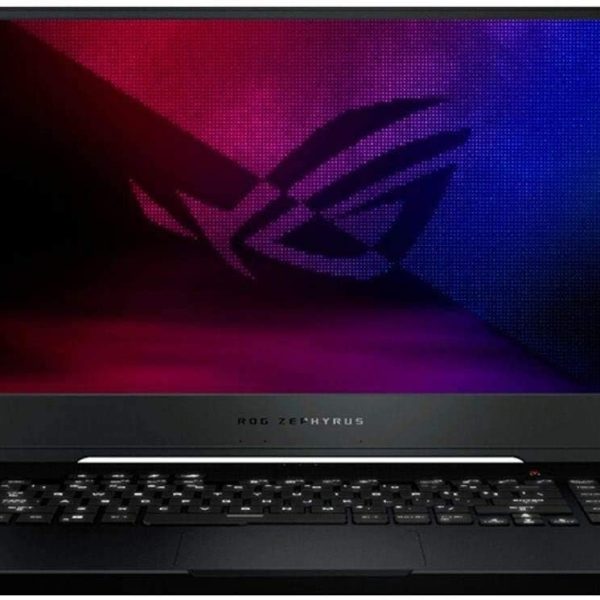 لابتوب العاب اسس روج زيفيروس M15 2020 بشاشة 15.6 انش 4K UHD كور I7-10750H حتى 5.00GHz 24GB 1TB PCIe NVMe SSD انفيديا RTX 2060 6GB كيبورد انجليزي باضاءة خلفية ويندوز 10 بريزم اسود 4.4 باوند