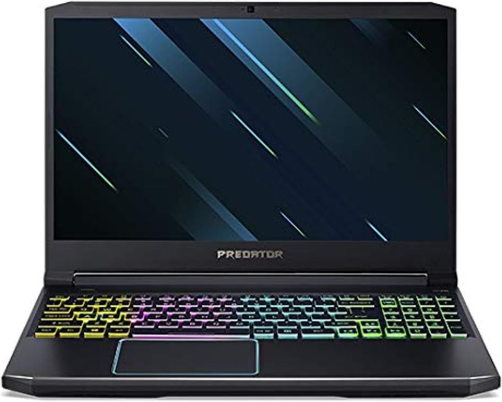 لابتوب ايسر بريداتور هيليوس 300 PH315-52-71RT، شاشة 15.6 انش، نوت بوك للالعاب، 1920×1080، كور اي 7 i7-9750H، ذاكرة رام 16 جيجا، وسيط تخزين ذو حالة ثابتة 512 جيجا، اسود، نفيديا جيفورس ار تي امس 2060