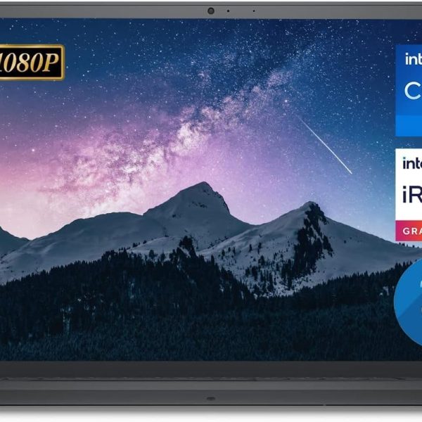 ديل لابتوب انسبيرون 15 3000 سيريز 3520، شاشة لمس FHD 15.6 انش، انتل كور i7-1255U الجيل 12، ذاكرة RAM 32GB، SSD PCIe 1TB، كاميرا ويب، HDMI، واي فاي 6، ويندوز 11 هوم، اسود