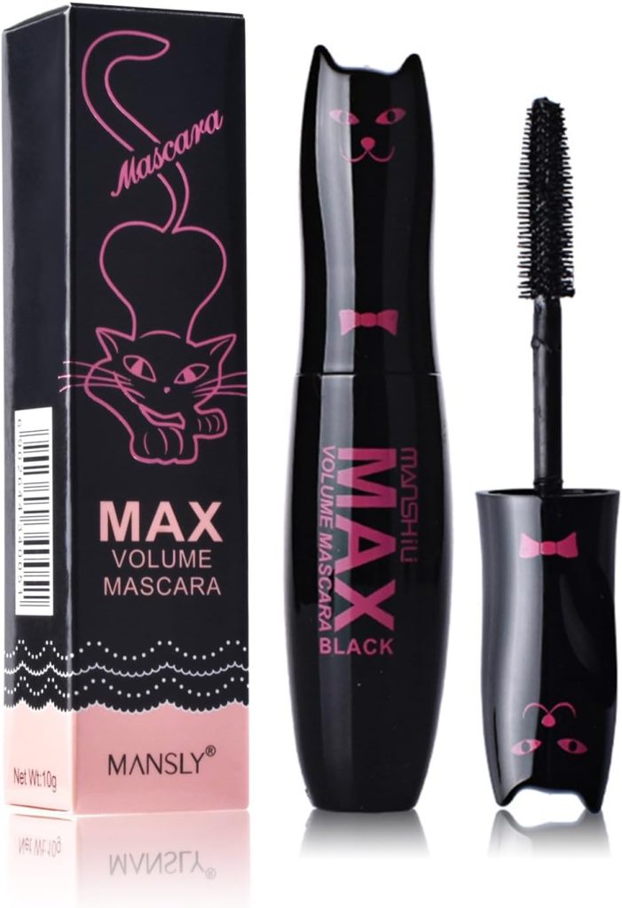 NALACAL Volume Mascara Brown, Volumising and Lengthening Long-lasting Smooth Waterproof Smudge-proof Conditioning Lashes, Long False Lash Effect Fragrance Free Eye Makeup