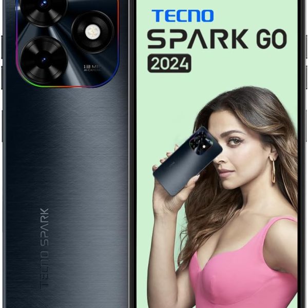 جوال سبارك جو 2024 شبكة الجيل الرابع 4G ثنائي شرائح الاتصال بذاكرة RAM 3 جيجابايت - تخزين 64 إصدار الشرق الأوسط أسود جرافيتي