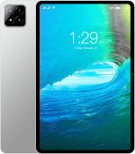 تابلت اندرويد 10.1 انش من اس واي سي جي كيو ذاكرة RAM 6GB وسعة تخزين 128GB شاشة IPS 1280×800 فاي ثنائي النطاق نظام تحديد المواقع فتحات بطاقة شريحتين اتصال بلوتوث شبكة 5G تعمل باللمس، رمادي
