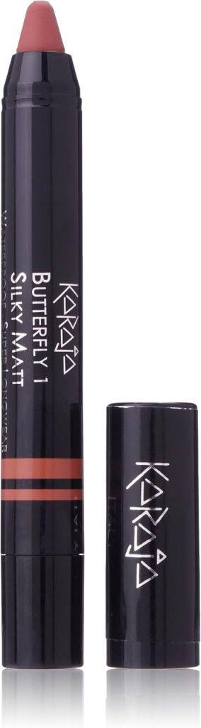 Karaja Butterfly Silky Matt Pencil Lipstick 1.8 g, No. 01 Brown