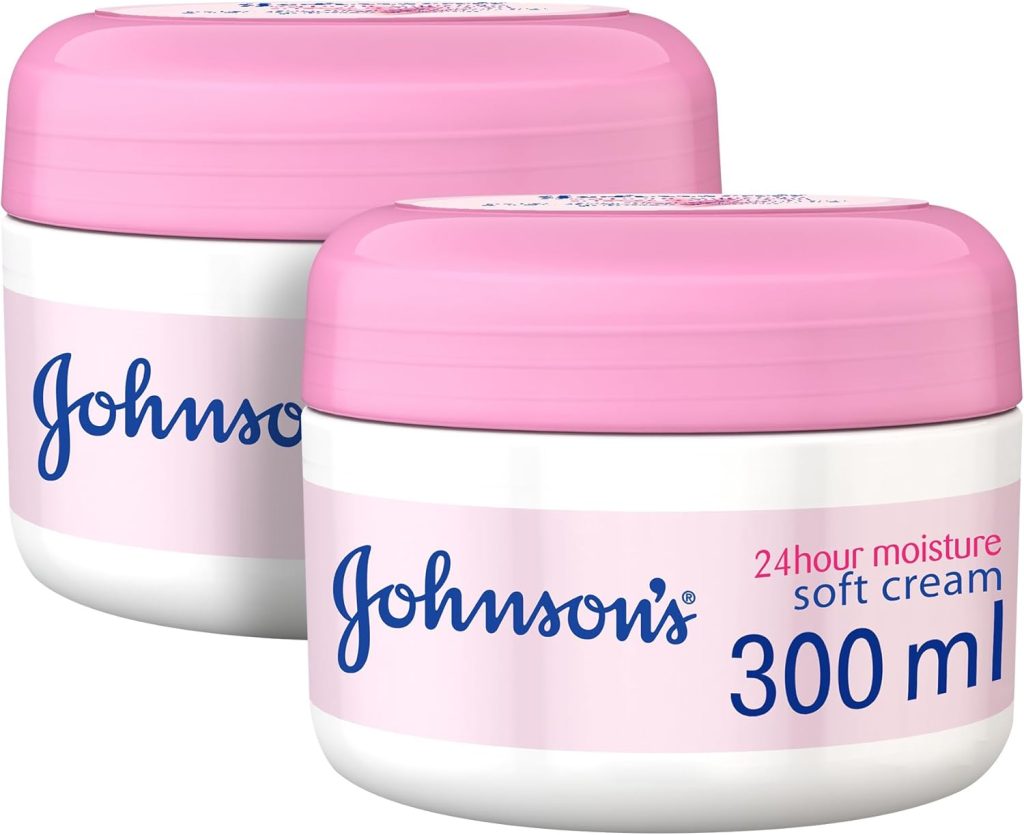 Johnson & Johnson 24H SOFT BODY Cream 300ml, pack of 2