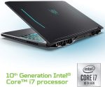 ⁦ايسر لابتوب العاب بريداتور هيليوس 300، انتل i7-10750H، انفيديا جيفورس RTX 2070 ماكس-كيو 8GB، شاشة 15.6 انش FHD 240Hz 3ms IPS، 16GB ثنائي القناة DDR4، 512GB NVMe SSD، واي فاي 6، كيبورد RGB،⁩ - الصورة ⁦2⁩