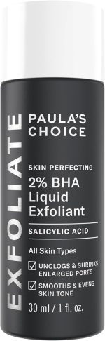 PAULA'S CHOICE BHA Liquid Salicylic Acid Facial Exfoliant for Blackheads -30ml Bottle