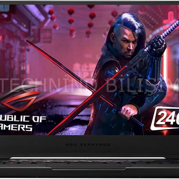 لابتوب العاب 2020 اسس روج زيفيروس M15: الجيل العاشر كور i7 - 10750H ، RTX 2070 1TB SSD 16GB RAM شاشة 15.6 انش 240Hz FHD انتل