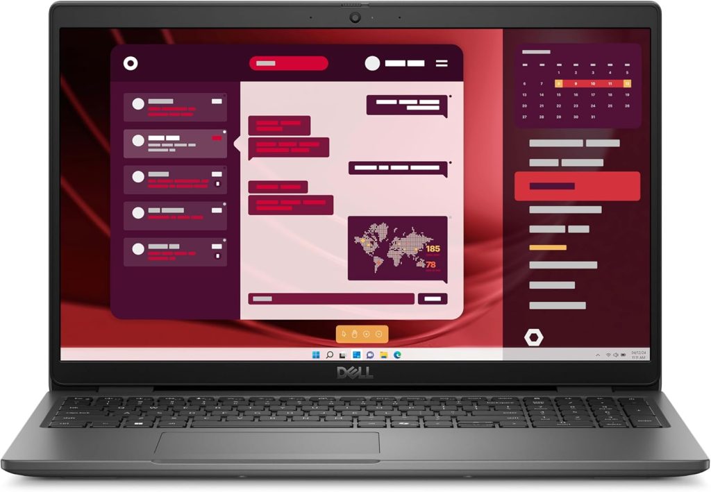 ديل لابتوب لاتيتيود 3550 (2024) | شاشة 15.6 انش 1920x1080 FHD | كور i5-1335U - قرص صلب 256GB SSD - 8GB RAM | 10 كور @ 4.6GHz ويندوز 11 هوم اسود