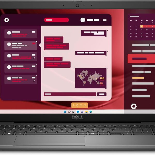 ديل لابتوب لاتيتيود 3550 (2024) | شاشة 15.6 انش 1920x1080 FHD | كور i5-1335U - قرص صلب 256GB SSD - 8GB RAM | 10 كور @ 4.6GHz ويندوز 11 هوم اسود