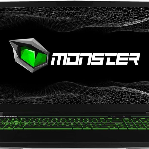 لابتوب مونستر ابرا A7 V11.4 17.3 انش 144 هرتز ، كور i7 11800H تيربو 4.6 جبهيرتز، جيفورس RTX3050 ماكس 4 جب، 8 جب رام، 512 جب SSD، 5.2 باوند ويندوز 10 هوم حقيبة ظهر، NVIDIA