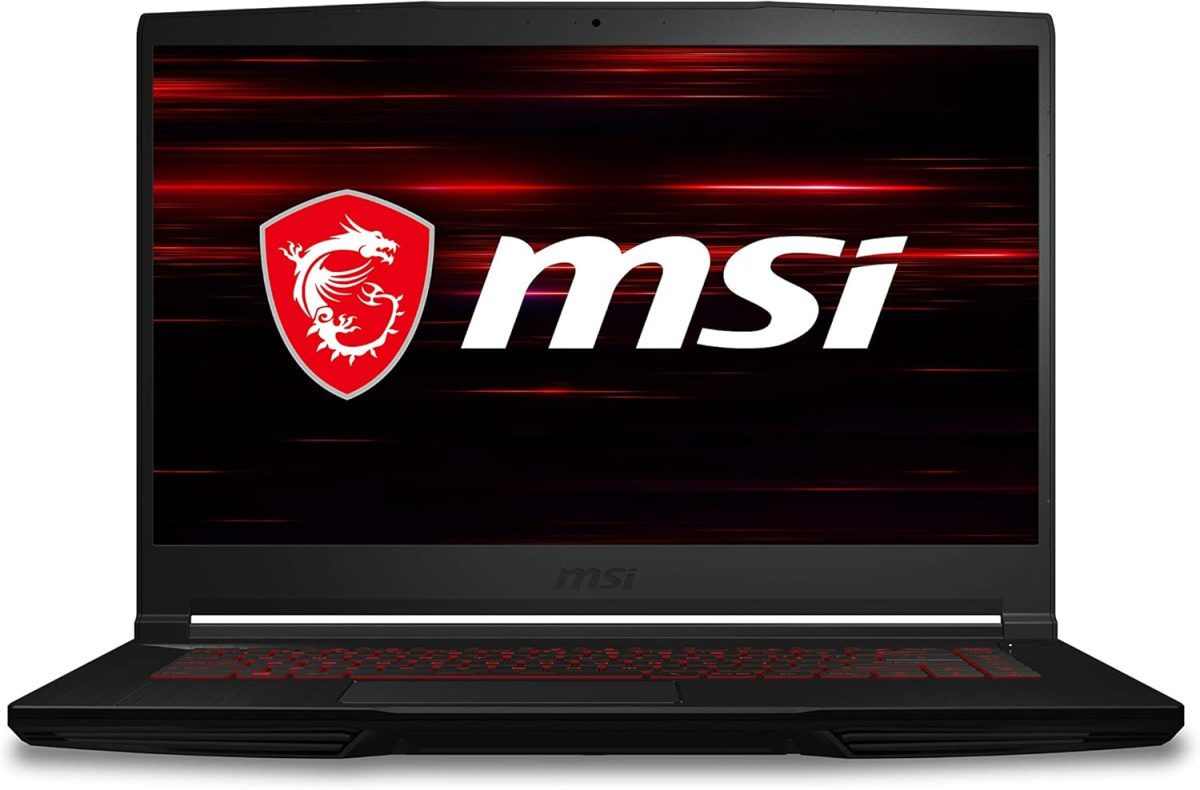 MSI لابتوب العاب GF63 رفيع 10SC 059UK FHD 60Hz 45% NTSC IPS Level 15.6 انش انتل i5 10300H انفيديا جيفورس GTX1650 4GB ذاكرة مستديمة 256GB PCIe الجيل 3×4 SSD 8GB RAM واي فاي 6 51 Whr اسود ويندوز 10 هوم