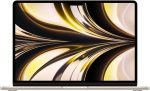 MacBook Air موديل 2022 من Apple مقاس 13 إنش شريحة M2 بوحدة معالجة مركزية ثمانية النوى ووحدة رسومات غرافيك ذاكرة موحدة 16GB قرصSSD سعة 256GB ‏ ضوء النجوم؛العربية / الإنجليزية