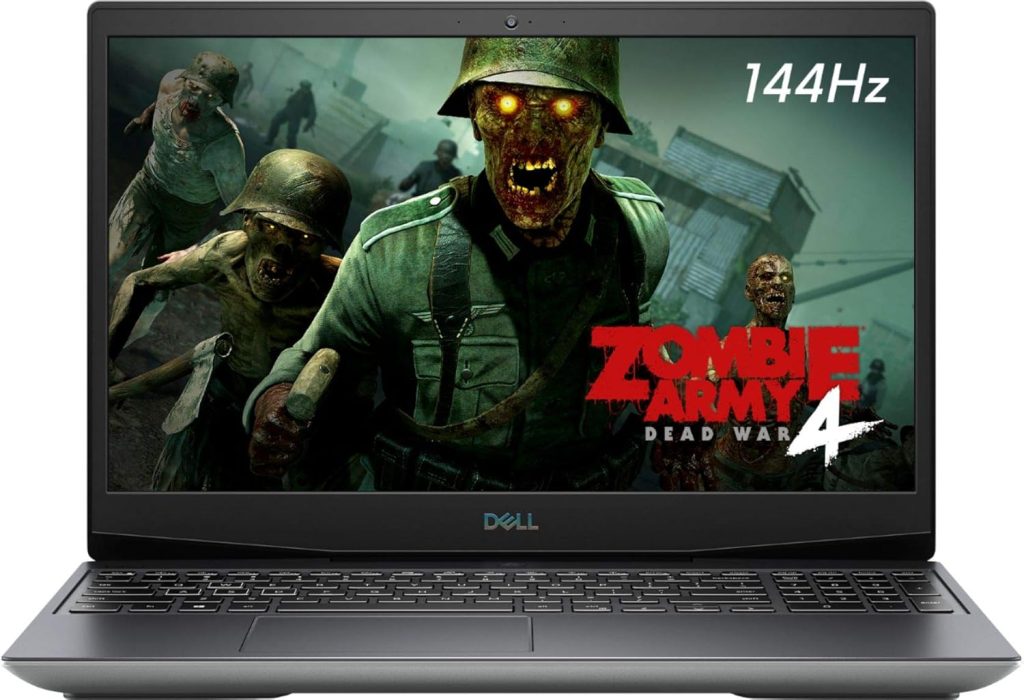 لاب توب للالعاب G5 15.6 انش من ديل 144Hz AMD رايزن 7 ذاكرة 8GB AMD راديون RX 5600M 512GB رمادي ويندوز 10