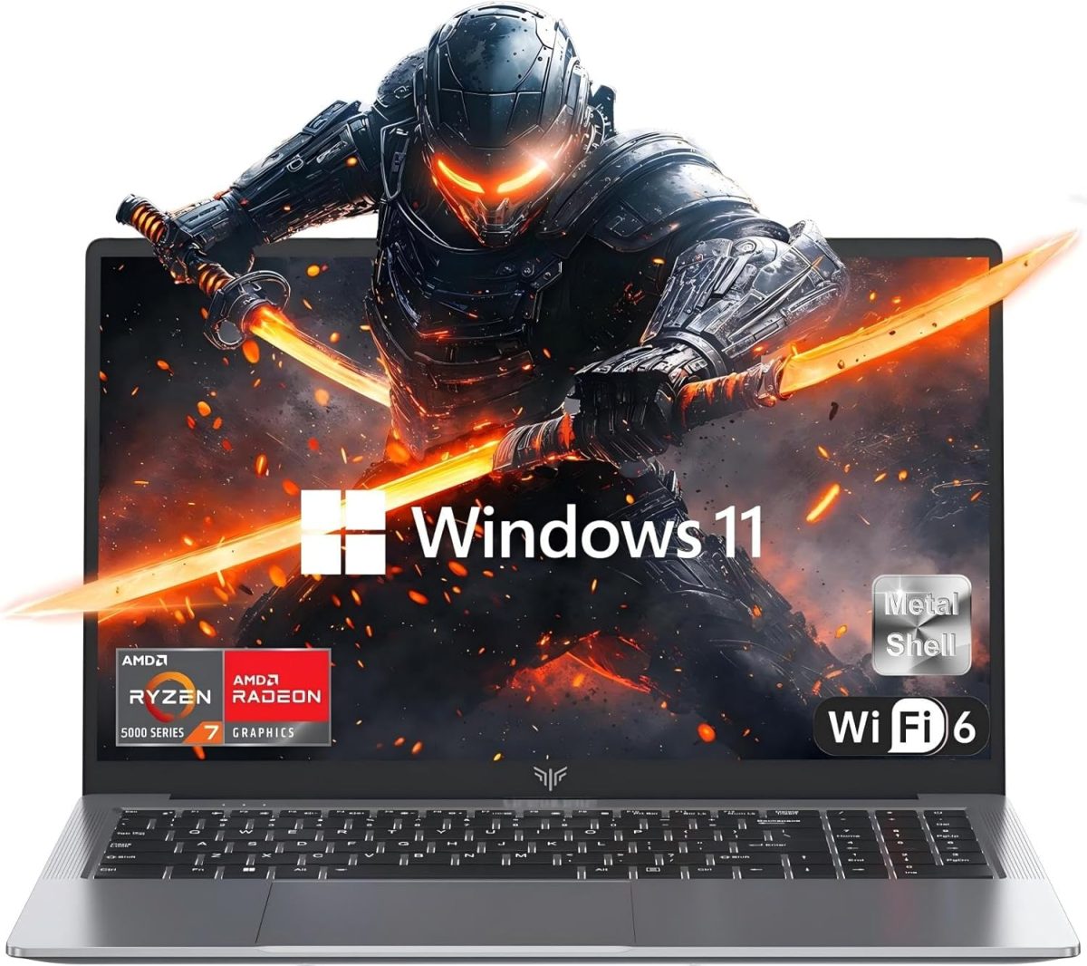 لابتوب كايجر بمعالج AMD رايزن 7 5000 سلسلة (8C/16T حتى 4.3GHz)، ذاكرة RAM 16GB وSSD NVMe 512GB، بطاقة رسومات راديون RX فيجا 8، شاشة FHD 16 انش، بطارية 53Wh وكيبورد باضاءة خلفية