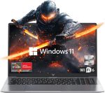 لابتوب كايجر بمعالج AMD رايزن 7 5000 سلسلة (8C/16T حتى 4.3GHz)، ذاكرة RAM 16GB وSSD NVMe 512GB، بطاقة رسومات راديون RX فيجا 8، شاشة FHD 16 انش، بطارية 53Wh وكيبورد باضاءة خلفية