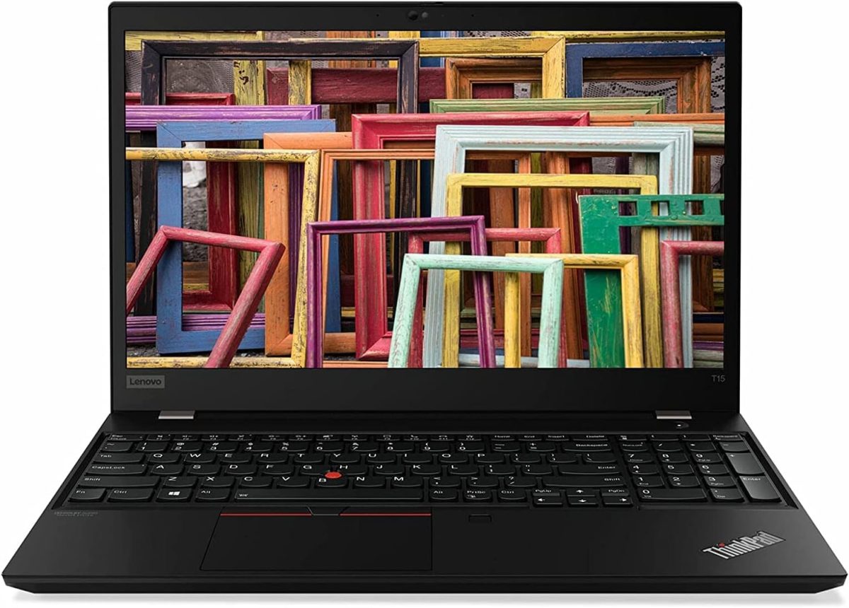 لابتوب لينوفو ثينك باد T15 الجيل الثاني بشاشة لمس FHD15.6 انش (1920×1080) 300 nits IPS مضادة للتوهج، i7-1165G7، ذاكرة RAM 16GB وSSD NVMe 512GB كيبورد باضاءة خلفية قارئ بصمة الاصبع ويندوز 10 برو