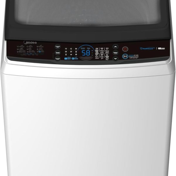ميديا غسالة تحميل علوي - غسالة 8 كجم - 8 برامج - ابيض - MA200W80WKSA