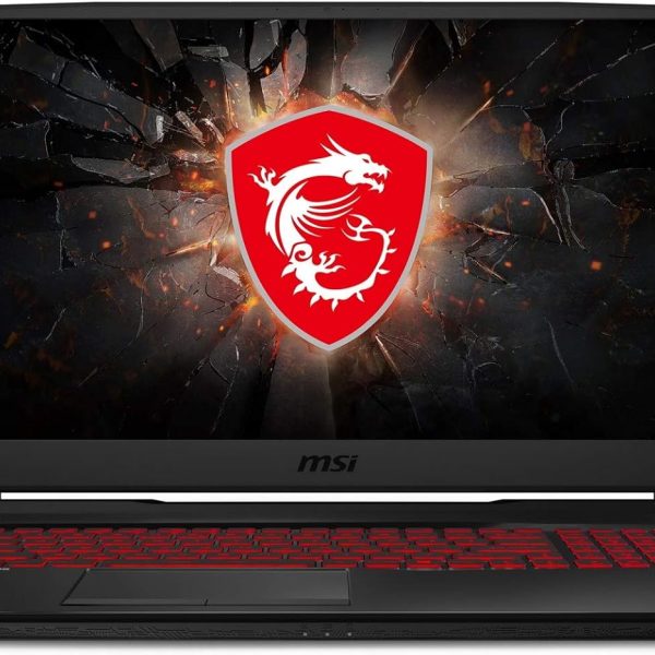 MSI لابتوب العاب GL75 9SEK-056 بشاشة 17.3 انش FHD 120Hz ومعالج انتل كور i7-9750H وبطاقة عرض مرئي انفيديا RTX 2060 وذاكرة 16GB وذاكرة مستديمة SSD 512GB وويندوز 10