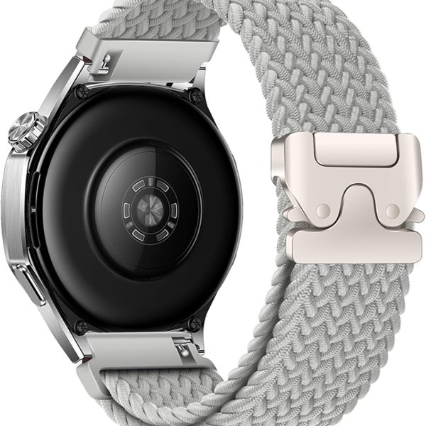 Nylon Strap 22mm Compatible with Huawe Watch GT 5/4/3/GT Runner 46mm, Quick Release Straps with Adjustable Parachute Buckle for Huawe watch 4/3 46mm/Galaxy watch 3 45mm Band