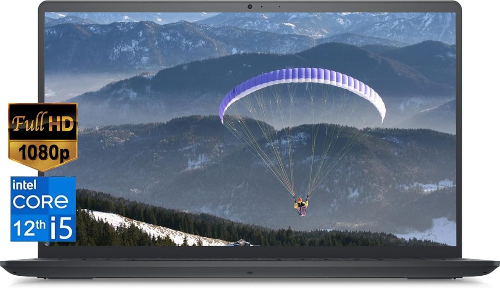 ديل احدث لابتوب انسبيرون 15 للاعمال بشاشة FHD 15.6 انش ومعالج انتل i5-1235U 10 نوى وRAM 64GB وSSD 1TB وبطاقة رسومات انتل UHD وواي فاي 6 وبلوتوث ولوحة مفاتيح رقمية وويندوز 11 هوم