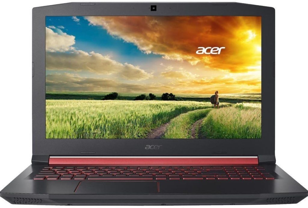 ايسر لابتوب نيترو 5 AN515: كور i5-8300H، شاشة 15.6 انش FHD IPS، ذاكرة رام 8 جيجا، قرص صلب 1 تيرابايت، بطاقة رسومات انفيديا جي تي اكس 1050 4 جيجا