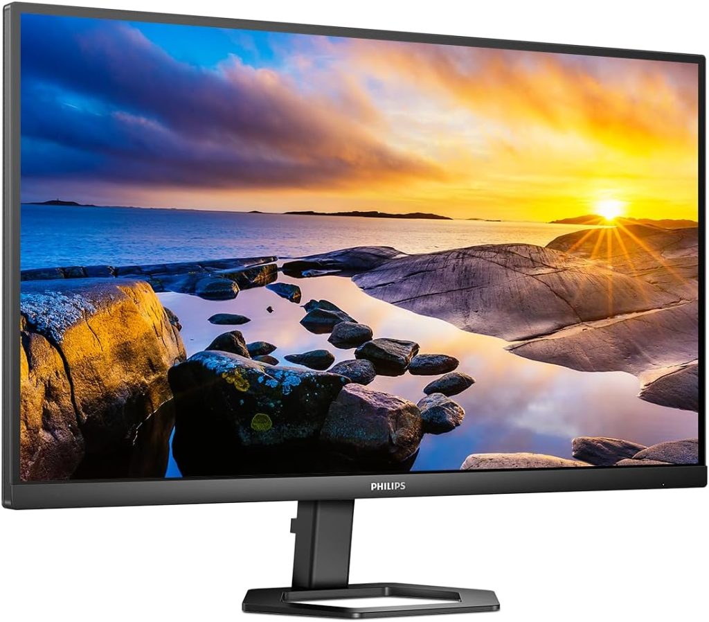 فيليبس 27E1N5500LA أسود، LED