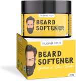RUBAB MEN Hair and Beard Butter Balm | Hair Beard Softener Cream for Men | Hydrate, Nourish & Style | 100g