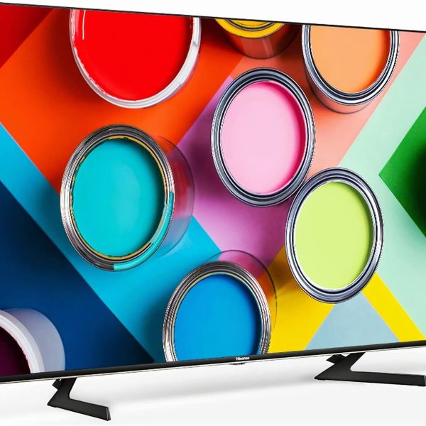تلفزيون هايسينس 50 بوصة بدقة 4K خاصية HDR مع تقنية دولبي الصوتية اتموس التدرج اللوني العريض - 50A7G طراز 2021 أسود