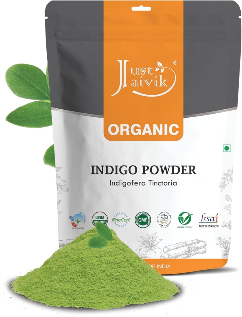Just Jaivik Organic Indigo Powder (227g)
