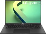 لابتوب 16Z90Q , K.AAB8U1 ال جي جرام 16Z90Qالخفة شاشة 16 انش 1920×1200 بتقنية IPS ايفو i7 1260P جيل 12 16 LPDDR5 1TB SSDواي فاي 6 اي ثاندربولت 4 ويندوز 11 اسود ، انتل