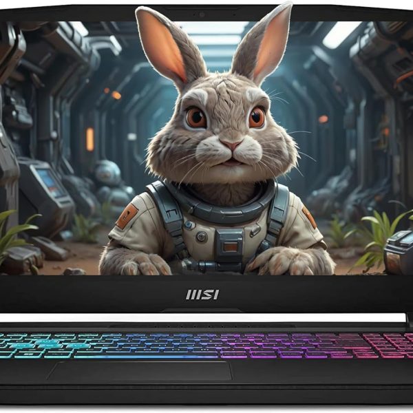 MSI لابتوب العاب كاتانا 15 بمعالج AMD رايزن 9 8945HS وذاكرة RAM DDR5 سعة 64GB وSSD PCle 4TB وشاشة FHD 15.6 انش (1920x1080)، انفيديا جي فورس RTX 4070، W11 هوم