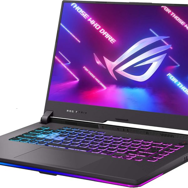 لاب توب للالعاب اسوس روج ستريكس جي15 2021 15.6 انش 144Hz نوع IPS FHD، نفيديا جيفورس RTX 3060، AMD رايزن 9 5900 اتش اكس 16GB، 512GB DDR4، SSD PCIe G513QM Nvme كيبورد RGB، ويندوز 10، G513QM-ES94