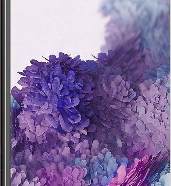 سامسونج جوال جالكسي اس 20 بلس (4G) بسعة 128GB SM G985F (جي ام فقط بدون سي دي ايه) هاتف ذكي مفتوح من المصنع (اسود كوني) اصدار عالمي بشريحتين