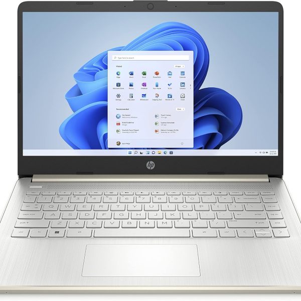لابتوب اتش بي 14s-dq2220ne شاشة 14 انش FHD معالج انتل كور i5 8GB RAM 512GB SSD جرافيكس ايريز اكس ويندوز 11 هوم كيبورد عربي انجليزي ذهبي باهت - [6Y7R0EA]