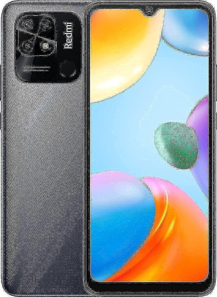 جوال شاومي ريدمي 10C - RAM 4Gb - روم 64Gb - لون رمادي جرافيت 38611 بشريحتين