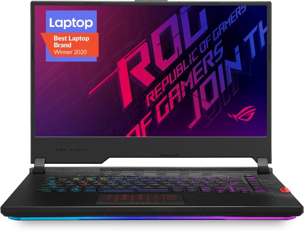 لابتوب العاب روج ستريكس سكار 15 من اسوس 15.6 انش FHD من نوع IPS 240 هرتز نفيديا جيفورس RTX 2070 سوبر انتل كور i7-10875H DDR4 سعة 16 جيجا SSD بذاكرة مستديمة 1 تيرا كيبورد RGB ويندوز 10 G532LWS-DS76