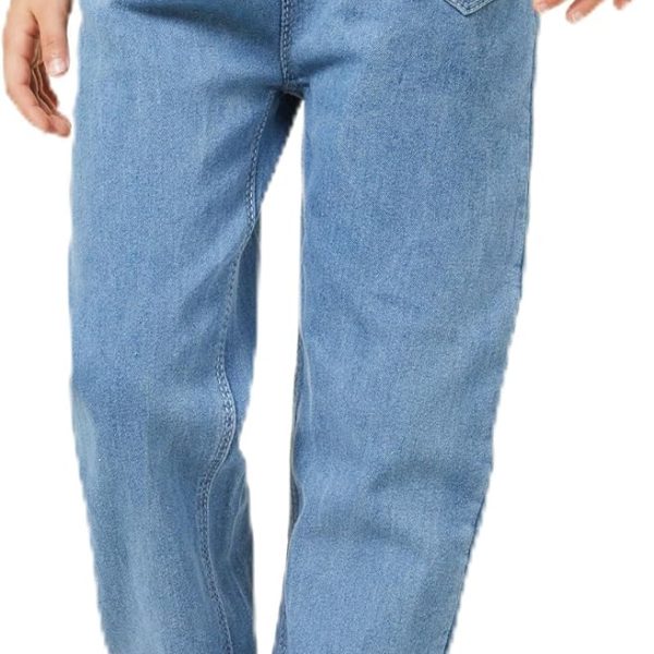 Styli Girls Pocket Detail Paperbag Waist Jeans