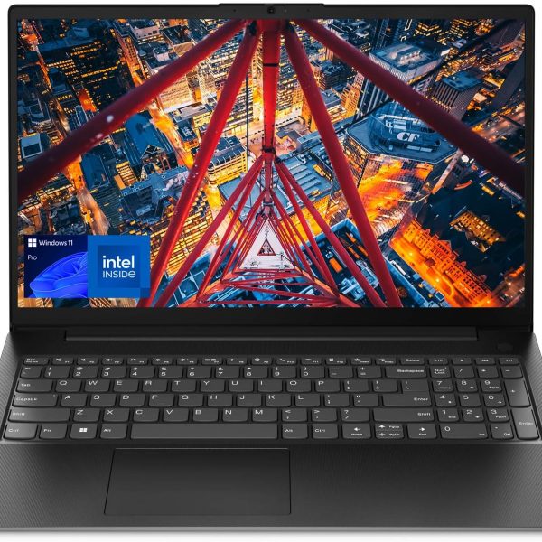 لينوفو لابتوب V15 G4 بشاشة FHD مقاس 15.6 انش ومعالج انتل كور i3-1315U سداسي النواة جيل 13 وذاكرة DDR4 16GB وSSD PCIe 1TB وشاشة اضاءة زرقاء منخفضة ومنفذ ايثرنت وHDMI وكاميرا ويب وواي فاي وبلوتوث