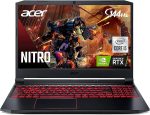 ايسر لابتوب العاب نيترو 5 AN515 | انتل كور i5-10300H حتى 4.5GHz | انفيديا جيفورس RTX 3050 GPU | 15.6 انش FHD 144Hz IPS | 16GB DDR4 | 1TB NVMe SSD | انتل واي فاي 6 | كيبورد باضاءة خلفية | قماش TWE