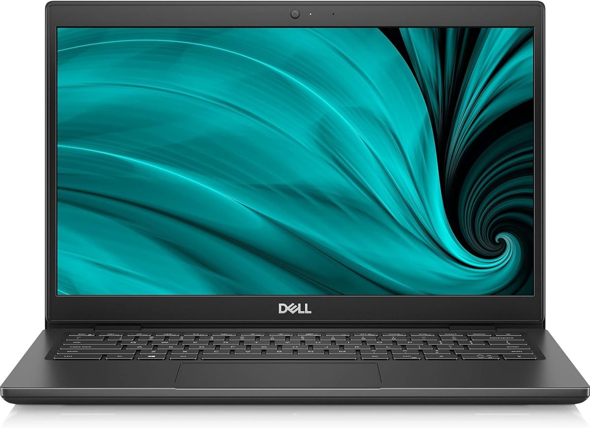 ديل نوت بوك لاتيتيود 3000 3420 بشاشة 14 انش FHD 1920×1080 ومعالج انتل كور i5 الجيل 11 i5-1145G7 رباعي النواة بتردد 2.60GHz وذاكرة RAM 8GB وSSD 256GB - اسود