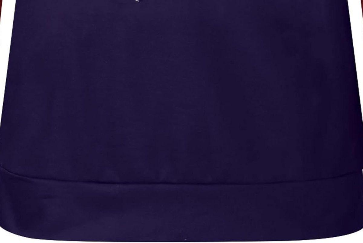 1749735702 سويت شيرت بقلنسوة حريمي من TOEE رياضي بأكمام طويلة سويت شيرت مرقعة مطبوعة أساسية خفيفة الوزن اللون برتقالي، المقاس صغير